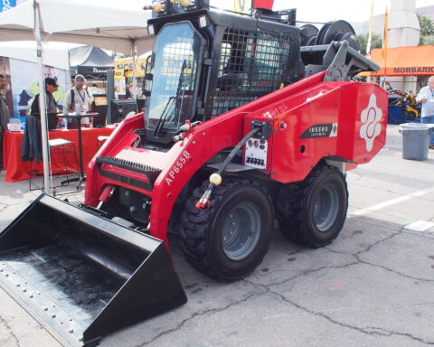 Bobcat tractor skid loader