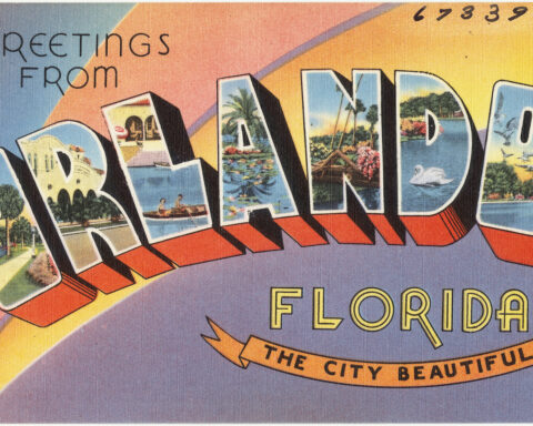 Orlando postcard - Regina Hill