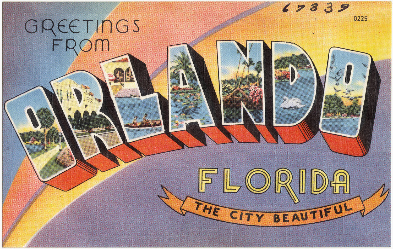 Orlando postcard - Regina Hill