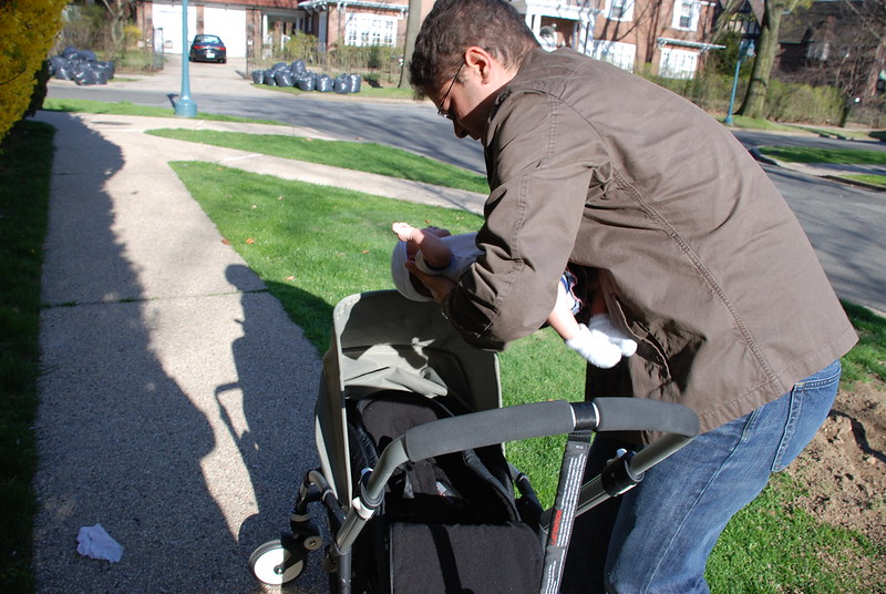 dad baby stroller - Pennsylvania woman