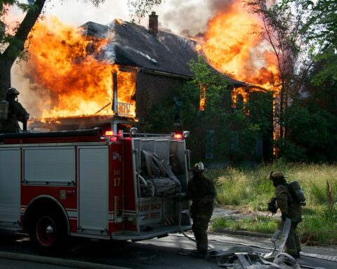 house lit on fire first degree homicide