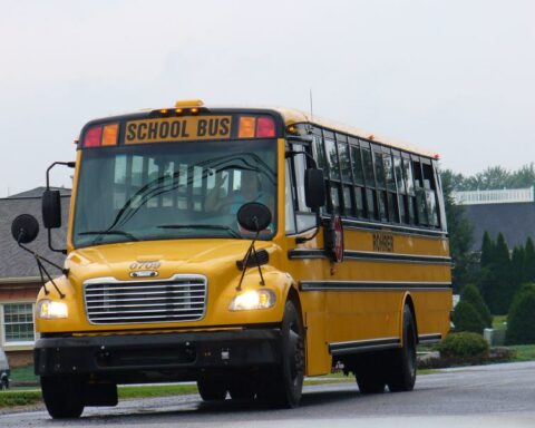 School bus - Florida special education teacher