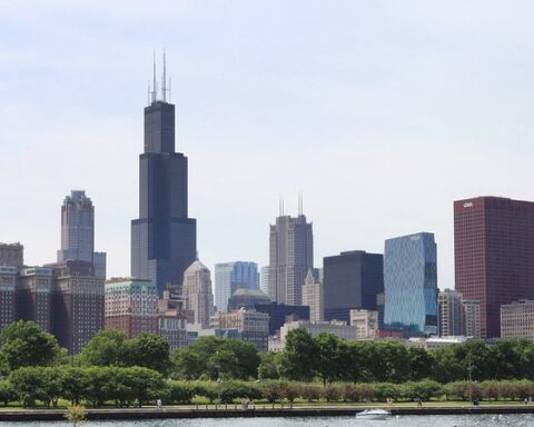 Chicago skyline: Democratic National Convention 2024