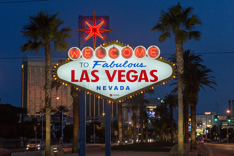 Welcome to Las Vegas sign - Las Vegas construction worker killed