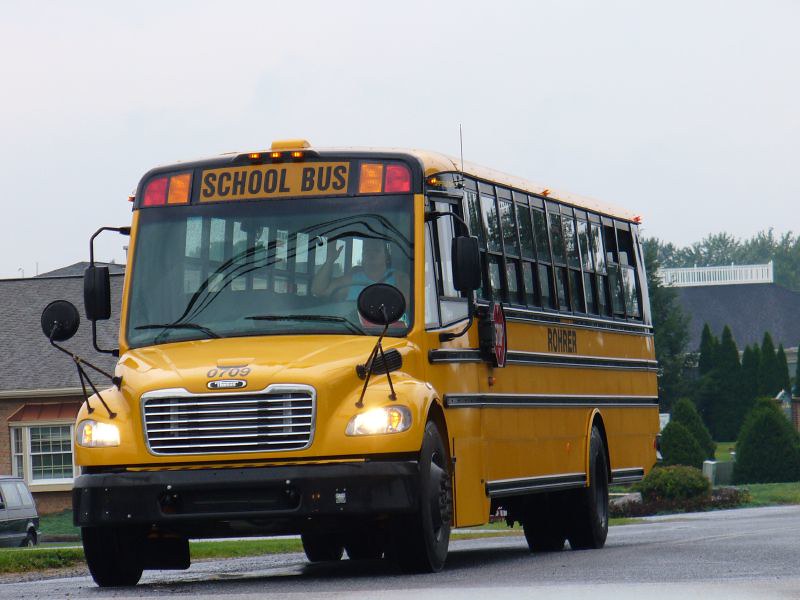 School bus - Florida special education teacher