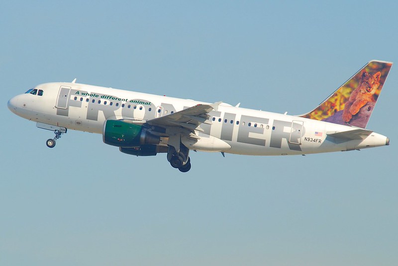 Plane Passenger Frontier flight attendant