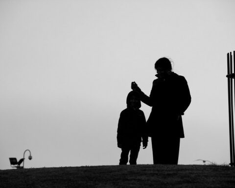 mother and child with terminal illness