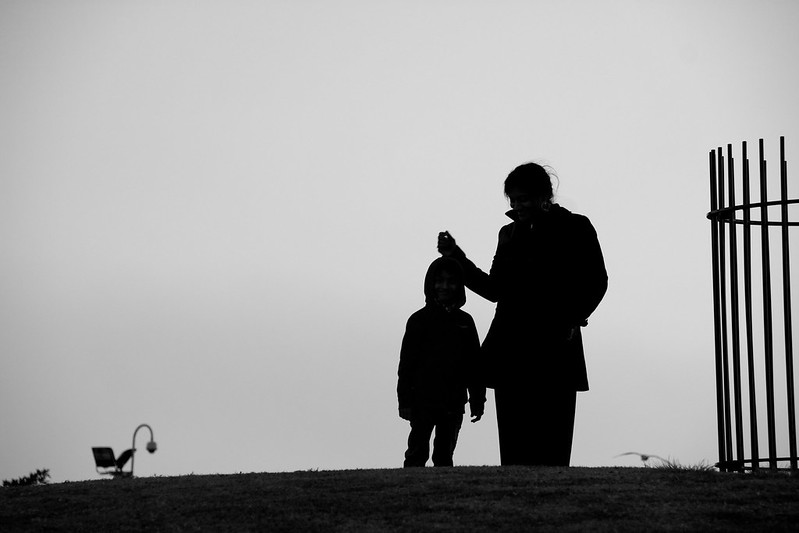 mother and child with terminal illness