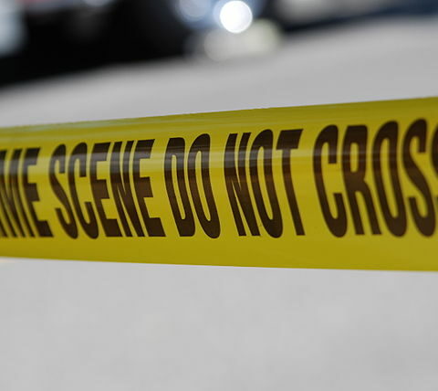 Crime scene tape - California escort
