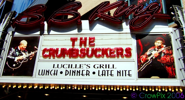 Crumbsuckers sign - 80s rock guitarist