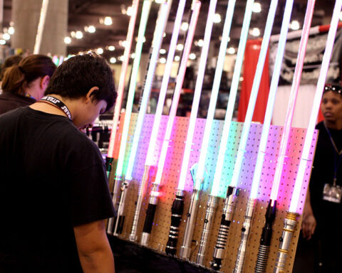 Lightsaber toy
